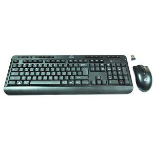 Ambrane Wireless Keyboard And Mouse Combo KB-W1 for 798 Rs
