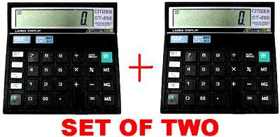 Citizen Check & Correct Calculator (Set of 2) for 210 Rs (MRP 500 Rs)