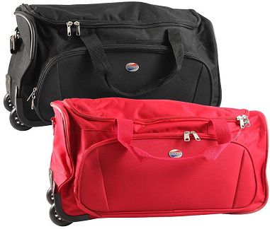 Combo of Duffle Strolley by American Tourister for 1979 Rs (Market Price 5580 Rs)