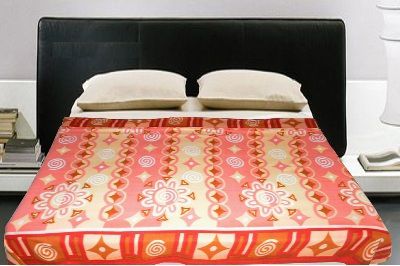 Double Bed super soft Fleece Blanket cum Bed Sheet (900gm) for 358 Rs (Market Price 699 Rs)