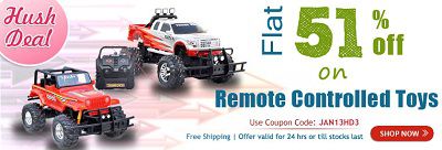 Flat 51% Discount on Remote Controlled Toys