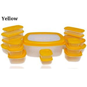 Food Storage Container Set Of 17 for 235 Rs (Market Price 999 Rs)