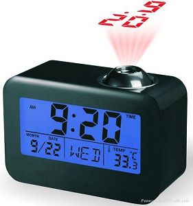 Multi-function Digital LCD Weather Temp Talking Projection Alarm for 600 Rs (Market Price 1499 Rs)