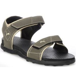 Puma Unisex Olive Sandals for 900 Rs (Market Price 1299 Rs)