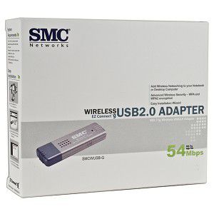 SMC 2.4GHz 54Mbps Wireless USB 2.0 Adapter for 399 Rs (Market Price 849 Rs)