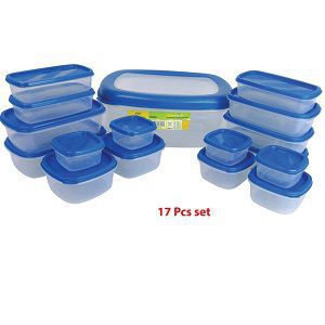 Set of 17 Food Storage Container Set for 218 Rs (Market price 999 Rs)
