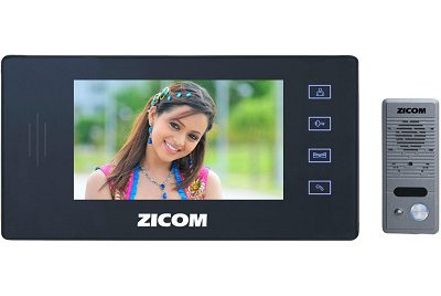 Zicom 7 Inch Video Door Phone (Colour) Handsfree with Touchpad for 9999 Rs (MRP 13990 Rs)