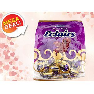 Cadbury Dairy Milk Eclairs – 235 gm Pack for 39 Rs (Market price 56 Rs)