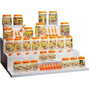Nayasa 48 Pcs Printed Oval PET Container Set for 1149 Rs (Market Price 2850 Rs)
