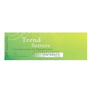 Pantaloon Trendsetter Gift Voucher for 960 Rs (Market Price 1000 Rs)