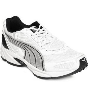 Puma Men White Aron Sports Shoes for 1999 Rs (Market Price 3999 Rs)