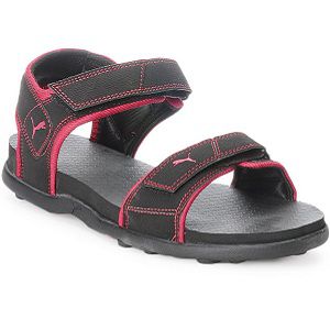 Puma Unisex Black Sandals for 909 Rs (Market Price 1299 Rs)