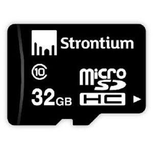Strontium 32GB MicroSDHC Memory Card (Class 10) for Rs 622 (Market Price Rs 975)