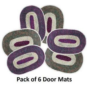Pack Of 6 Door Mats for Rs 19 (Market Price Rs 650)