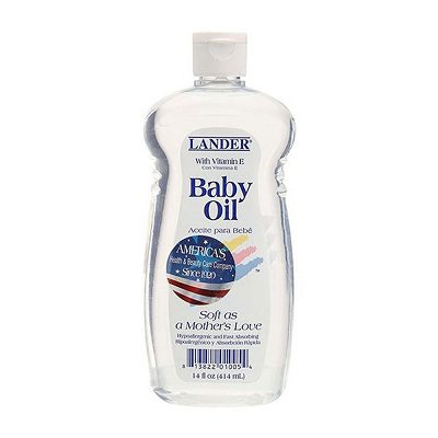 Lander Baby Oil with Vitamin E (14 Ounce) for Rs 130 (Market Price Rs 275)