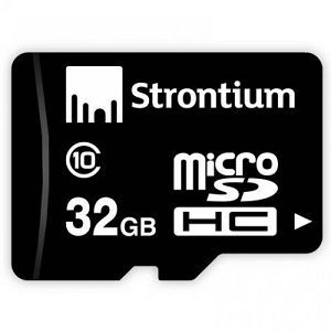 Strontium 32GB Class 10 Micro SD Card for Rs 467 (Market Price Rs 975)