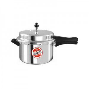 United Elegance 5 Ltrs Pressure Cooker with Induction Base for Rs 699 (Market Price Rs 1777)
