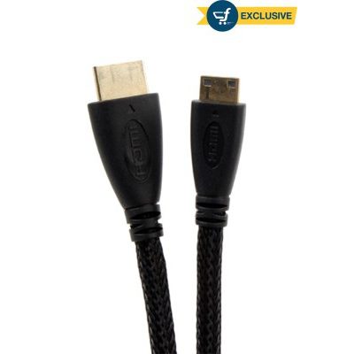 DigiFlip HC002 A to C Mini HDMI Cable(1.5 m) for Rs 139 (Market Price Rs 600)