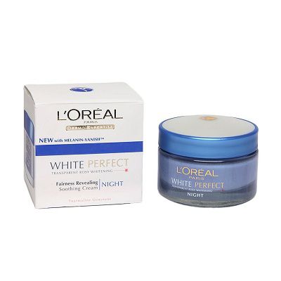 L’Oreal White Perfect Fairness Revealing Soothing Night Cream – 50ml for Rs 330 (Market Price Rs 675)