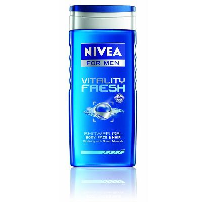 Nivea for Men Vitality Fresh Shower Gel 250ml for Rs 124 (Market Price Rs 165)