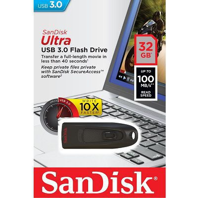 SanDisk Ultra 32GB USB Pen Drive for Rs 759 (Market Price Rs 1599)