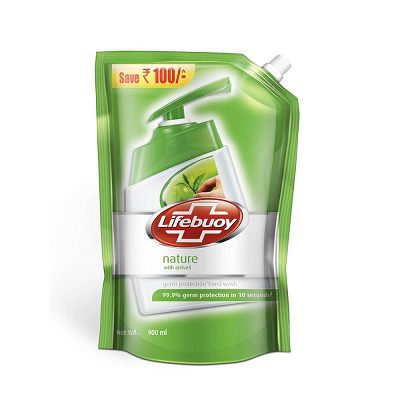 Lifebuoy Nature Germ Protection Hand Wash – 900 ml for Rs 99 (Market Price Rs 160)