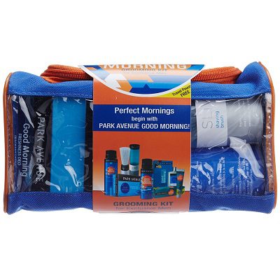 Park Avenue Good Morning Grooming Kit with Travel Pouch for Rs 378 (Market Price Rs 508)
